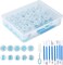 36 Pieces Alphabet & Number Fondant Cake Mold, Cookie Stamp Impress